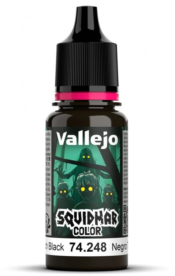 Vallejo: 74.248 - Squidmar Color - Pitch Black